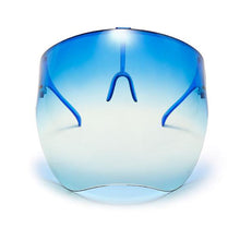 Load image into Gallery viewer, Fashion Face Shield Face Mask Safety Shield Sunglasses - Blue