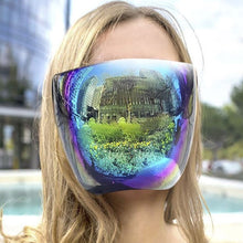 Load image into Gallery viewer, Full Face Shield Visor Face Mask for Adult and Kids Anti-fog - Rainbow