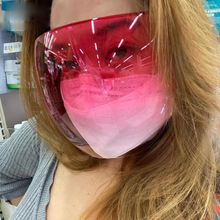 Load image into Gallery viewer, Fashion Face Shield Face Mask Safety Shield Sunglasses - Red