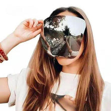 Load image into Gallery viewer, Fashion Face Shield Face Mask Safety Shield Sunglasses - Chrome
